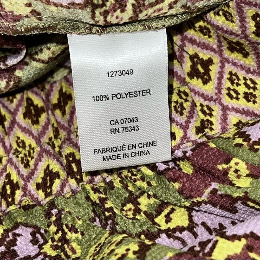 Cupcakes & Cashmere silk like pull on wide leg floral Palazzo Pants- NWOT- XS - Picture 10 of 12
